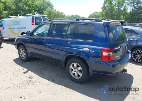 2007 Toyota Highlander V6 from USA, damaged, VIN JTEEP21A670202142